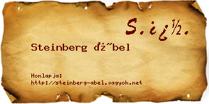 Steinberg Ábel névjegykártya